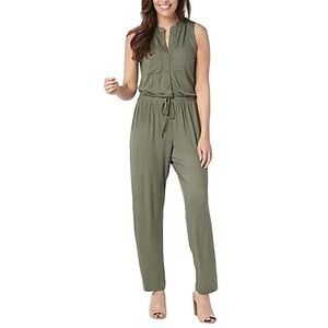 Lisa Rinna Collection Army Green Jumpsuit‎ Size Medium
